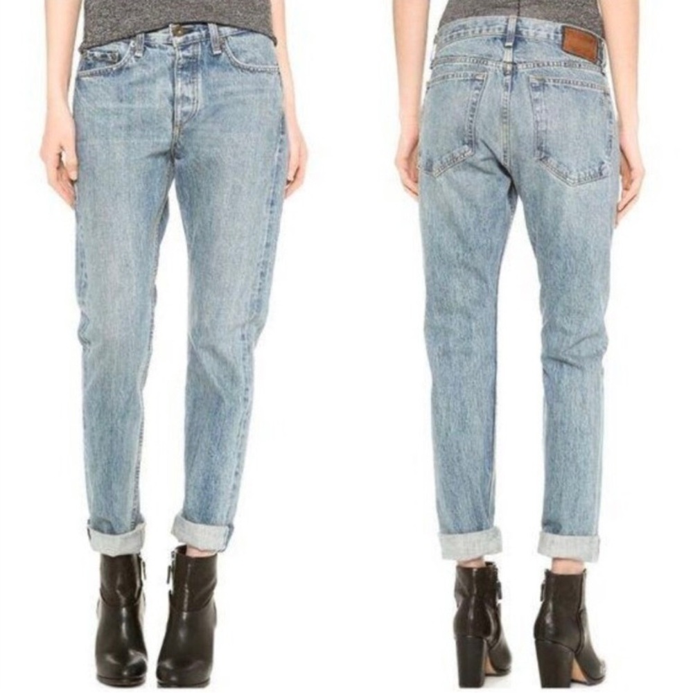 Rag & Bone Marilyn boyfriend jeans in Huntington size 24